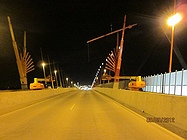 The Gateway at night