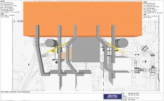 Top view of jobsite rendered from 3D Lift Plan