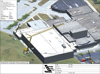 Rich South High School, Hunter Lash, Nichols Crane Rental